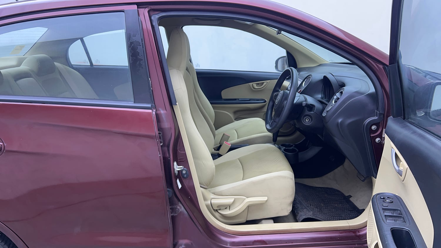 Used 2016 Honda Amaze 1.2 VX AT i-VTEC Petrol Automatic interior RIGHT SIDE FRONT DOOR CABIN VIEW