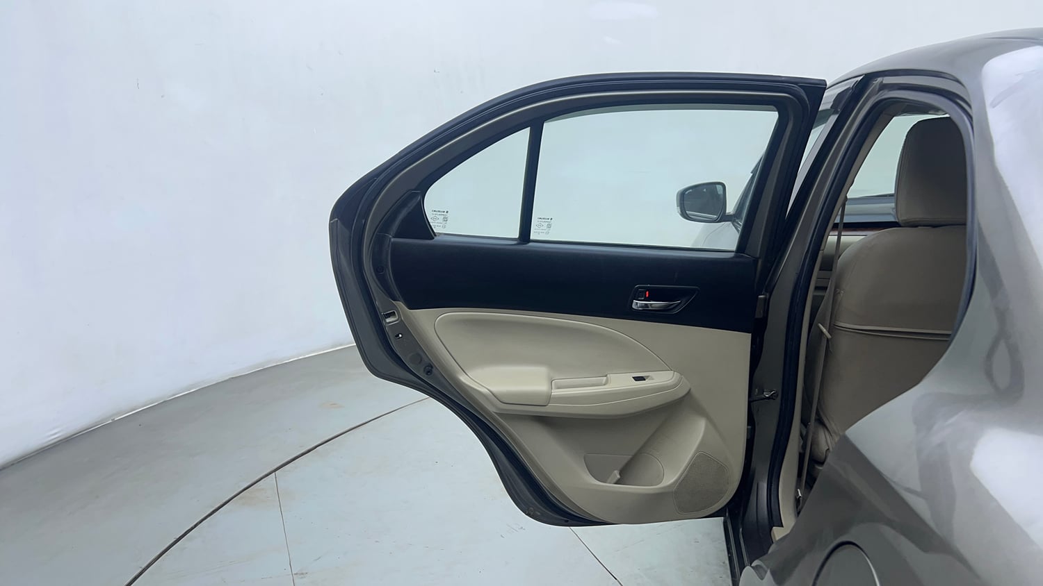 Used 2018 Maruti Suzuki Dzire ZXi Petrol Manual interior LEFT REAR DOOR OPEN VIEW