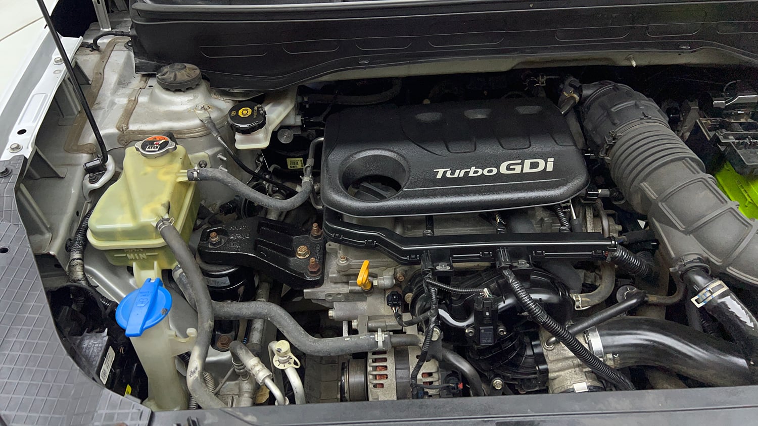 Used 2019 hyundai Venue SX 1.0 (O) Turbo Petrol Petrol Manual engine ENGINE RIGHT SIDE VIEW