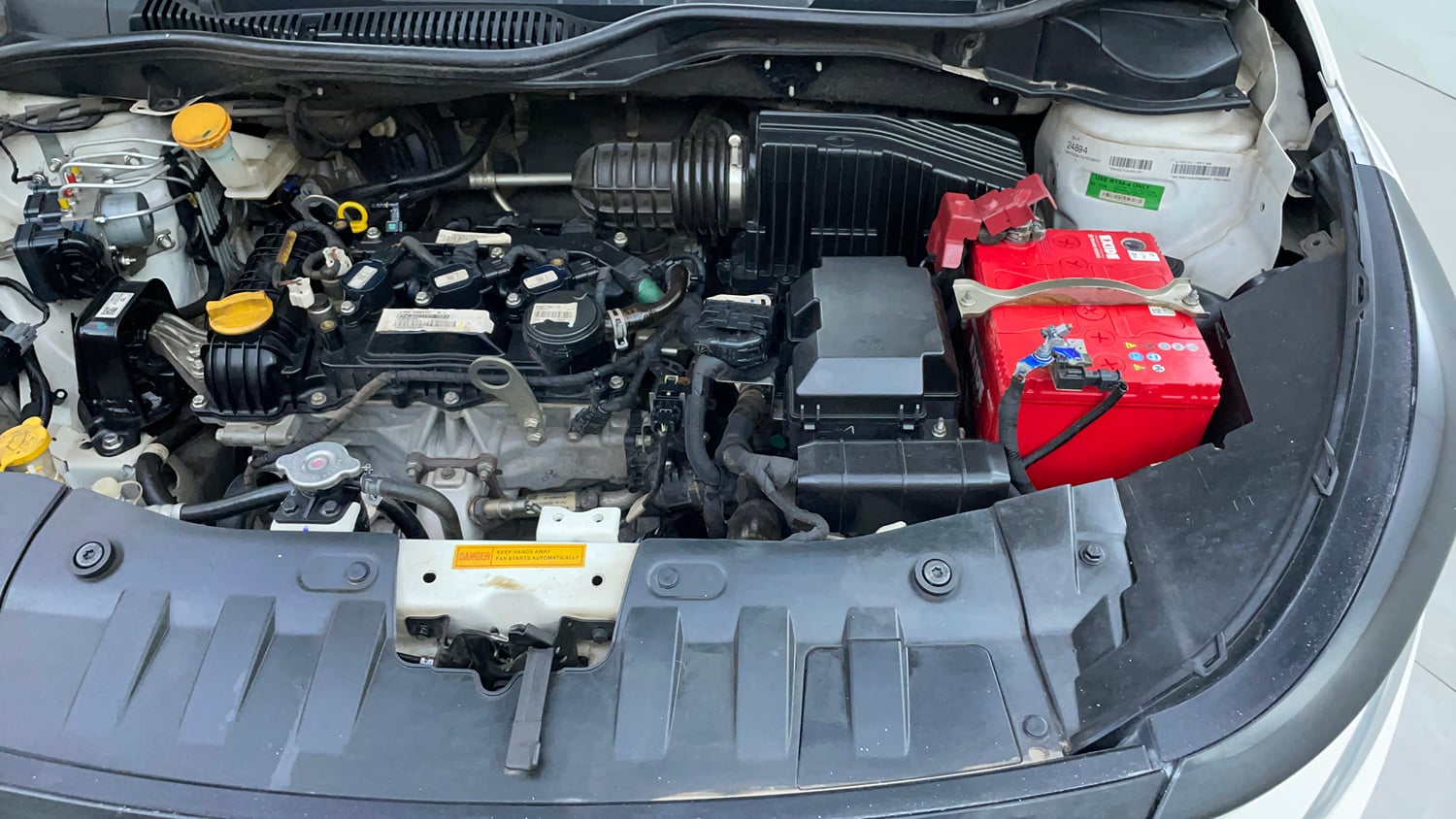 Used 2022 Tata Altroz XZ Plus Petrol Petrol Manual engine ENGINE LEFT SIDE VIEW