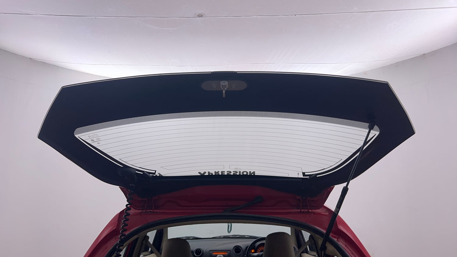 Used 2014 Honda Brio S MT Petrol Manual interior DICKY DOOR OPEN VIEW