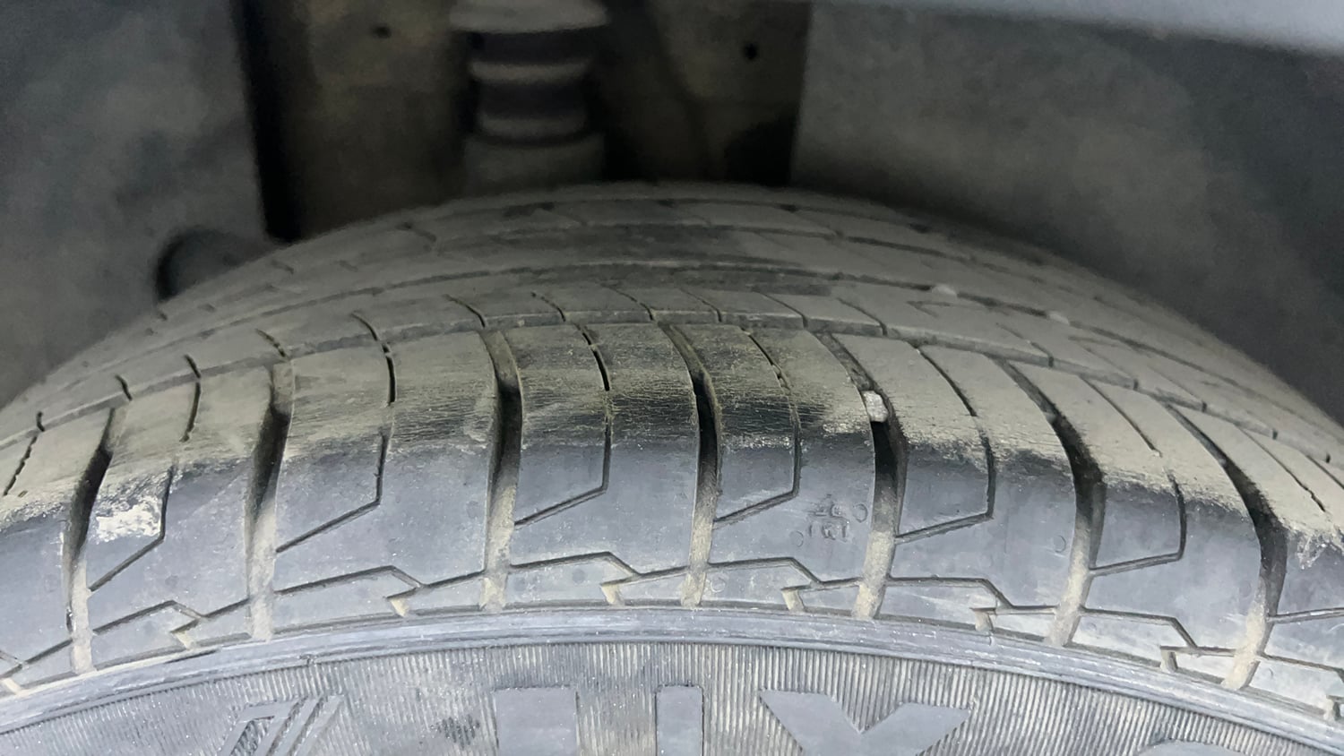 Used 2022 Kia Seltos HTX Plus 1.5 Diesel Diesel Manual tyres RIGHT REAR TYRE TREAD VIEW