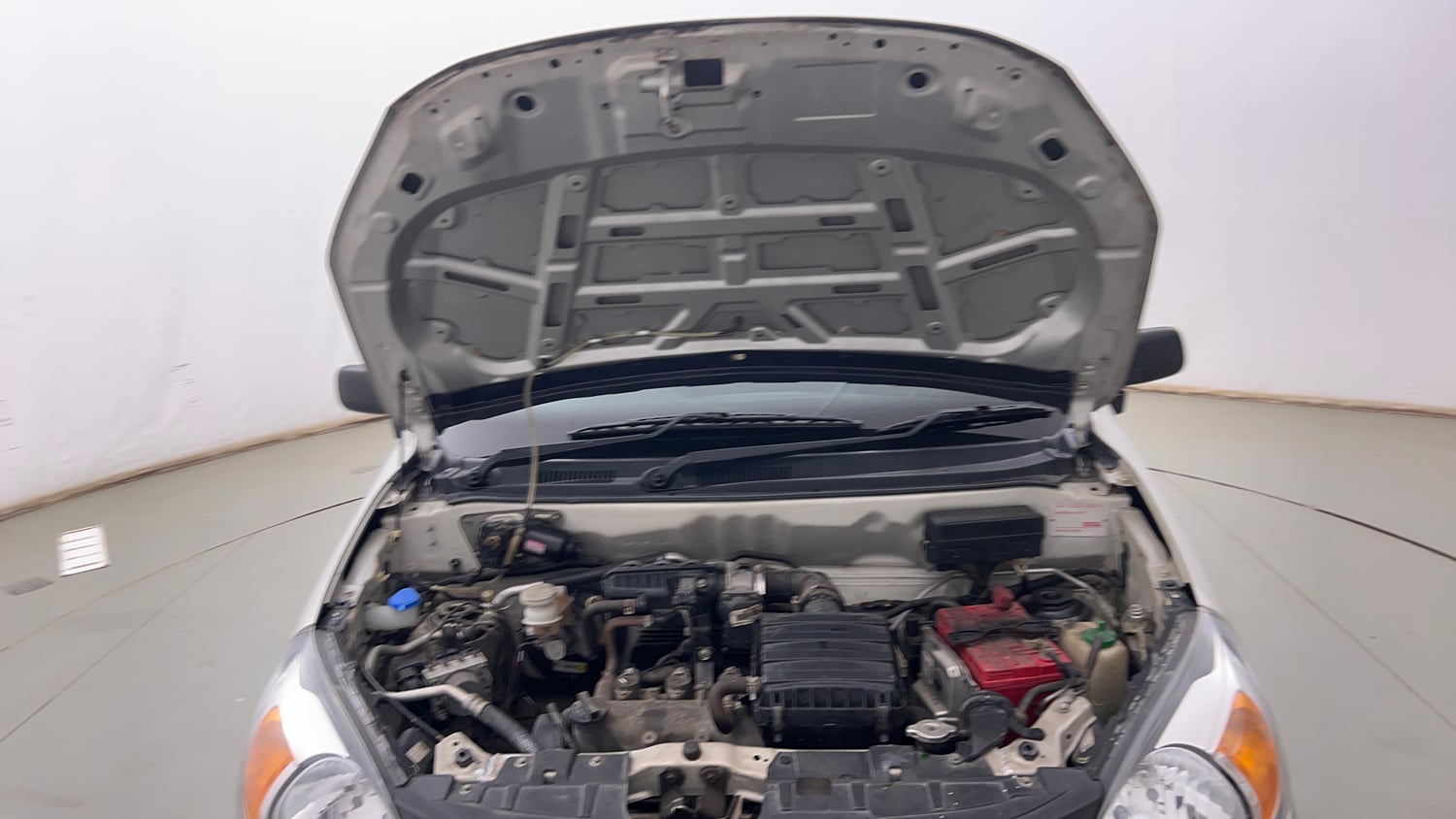 Used 2020 Maruti Suzuki Alto 800 LXi Petrol Manual engine ENGINE & BONNET OPEN FRONT VIEW
