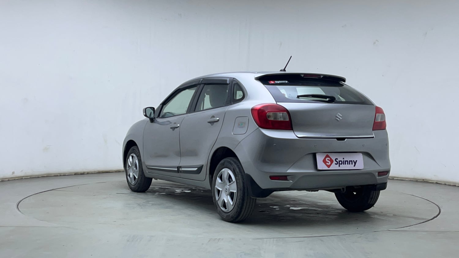Used 2021 Maruti Suzuki Baleno Delta Petrol Manual exterior LEFT REAR CORNER VIEW