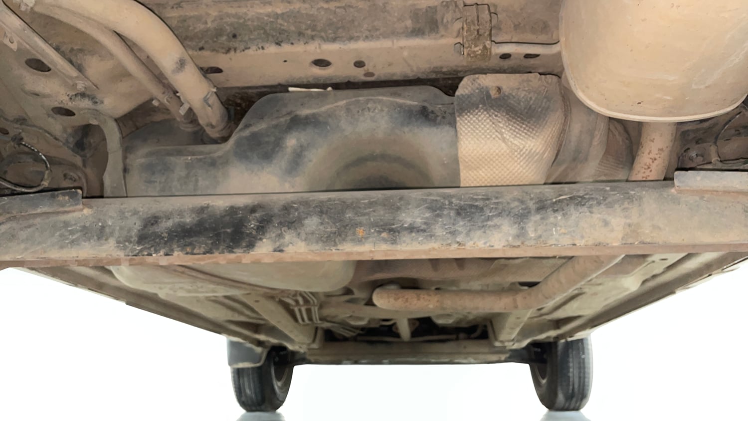 Used 2017 Ford EcoSport Trend+ 1.5L TDCi Diesel Manual extra REAR UNDERBODY VIEW (TAKEN FROM REAR)