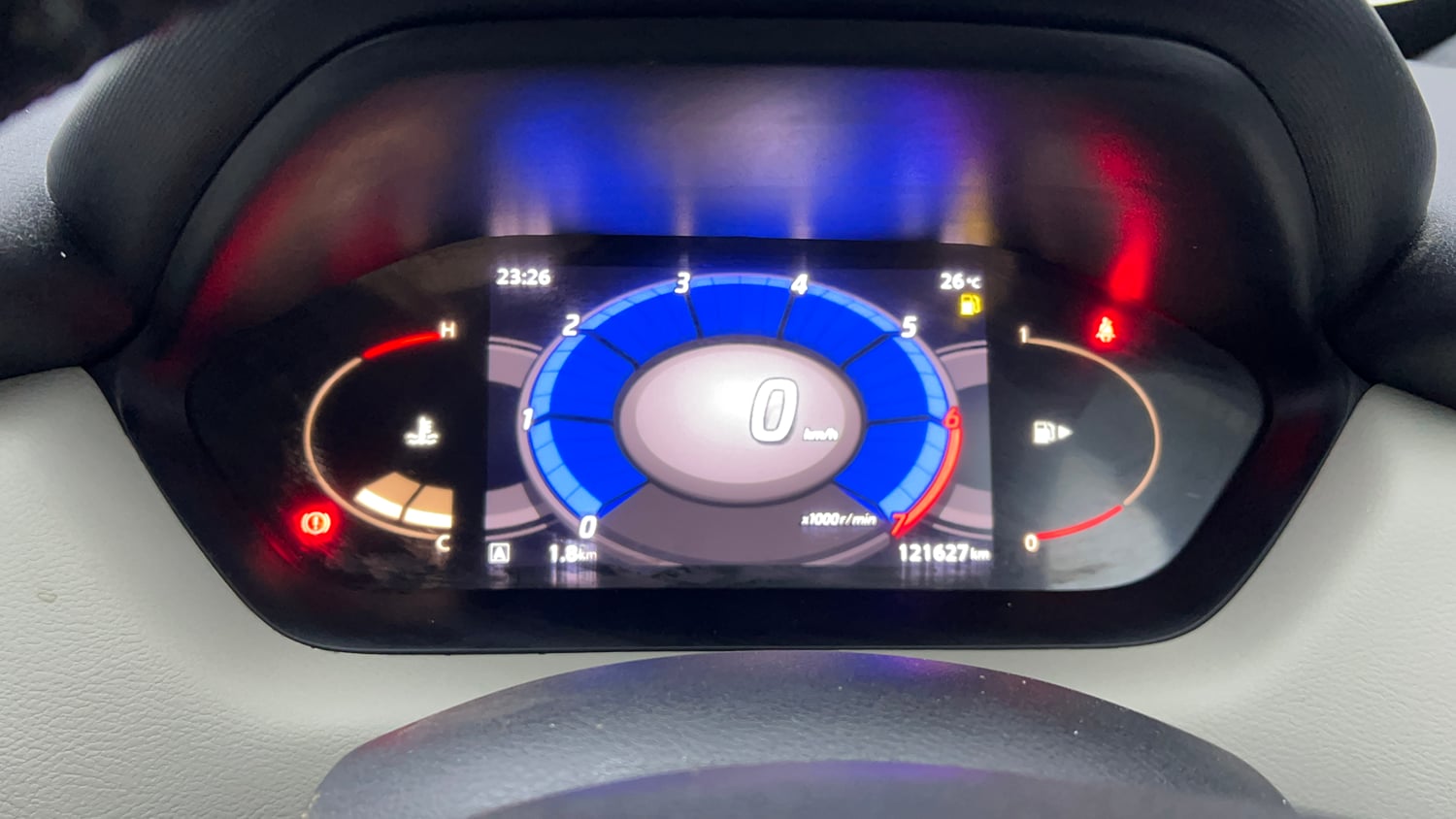 Used 2022 Nissan Magnite XV Petrol Manual interior CLUSTERMETER VIEW