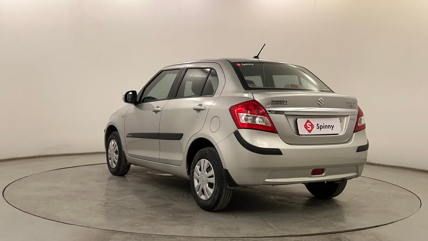 Used 2012 Maruti Suzuki Swift Dzire VXI Petrol Manual exterior LEFT REAR CORNER VIEW