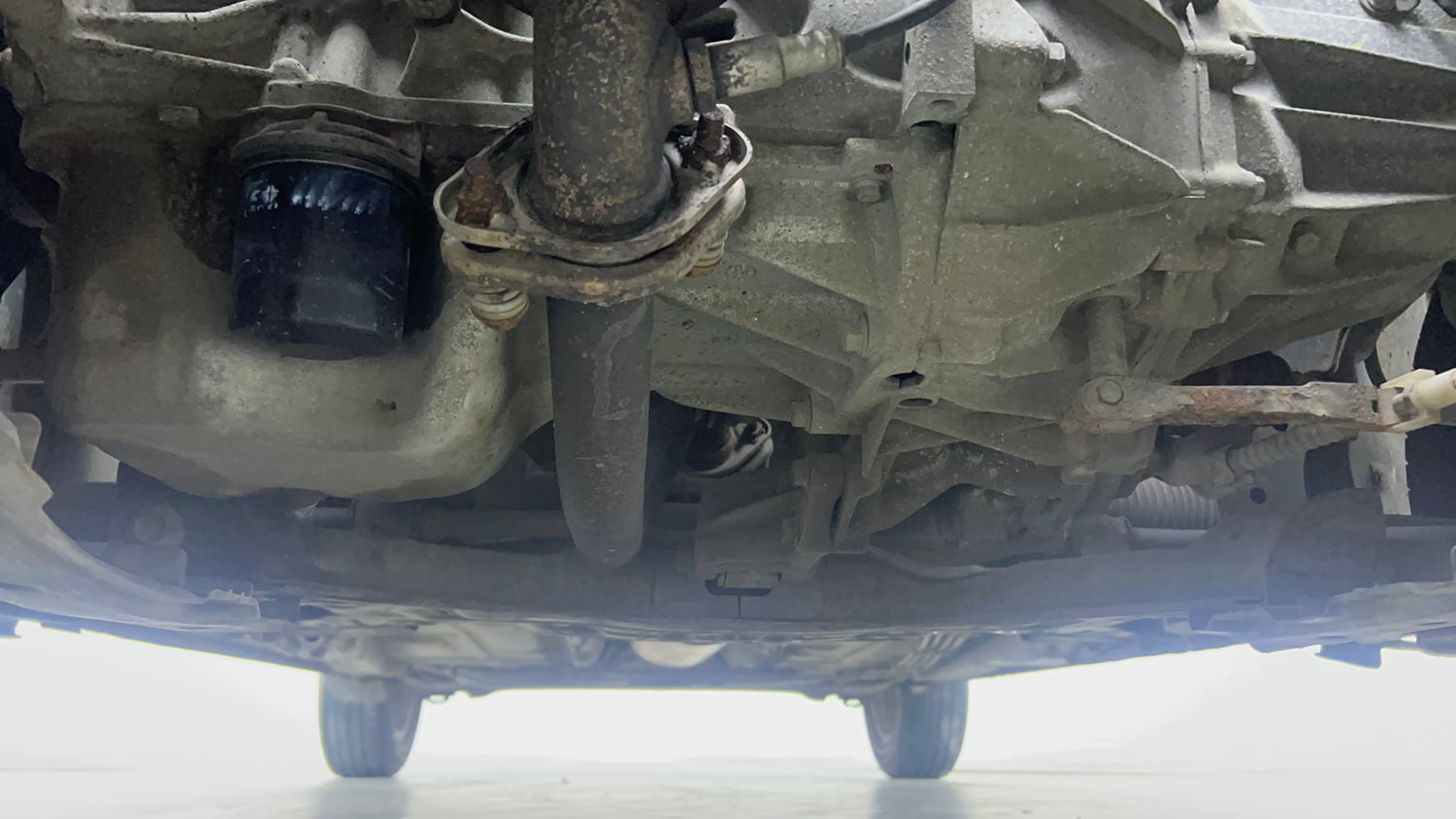 Used 2018 Maruti Suzuki Dzire ZXi Petrol Manual extra FRONT LEFT UNDERBODY VIEW