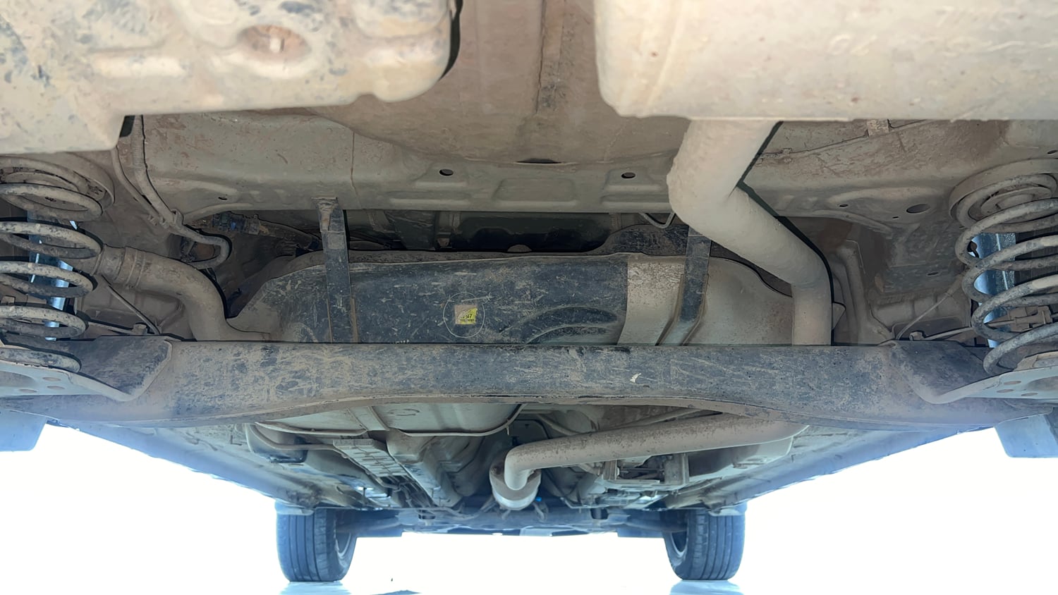 Used 2025 Hyundai Creta 1.5 CRDi Diesel MT DSL S(O) Diesel Manual extra REAR UNDERBODY VIEW (TAKEN FROM REAR)