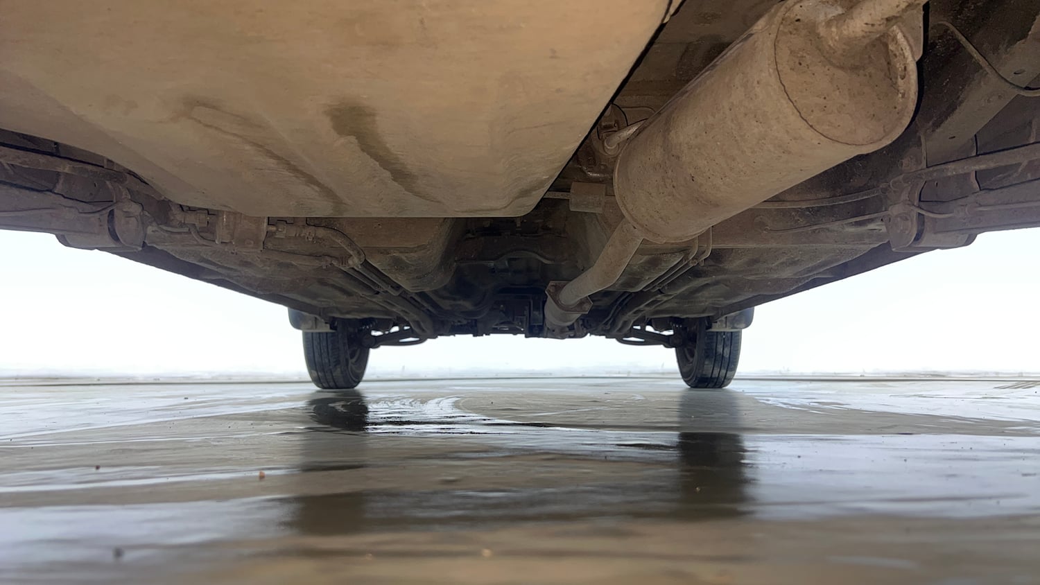 Used 2023 Maruti Suzuki Alto 800 LXi (O) Petrol Manual extra REAR UNDERBODY VIEW (TAKEN FROM REAR)