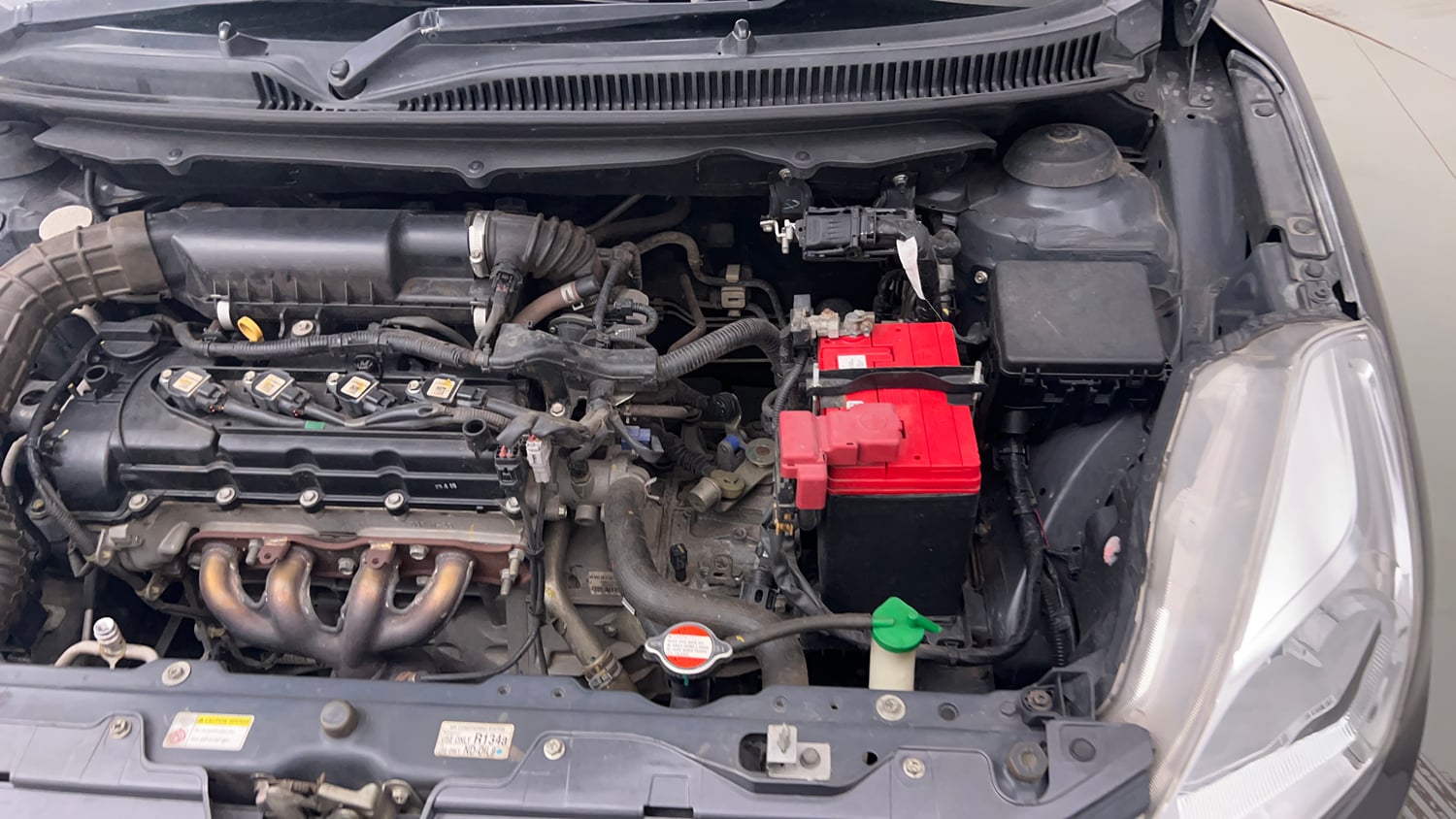 Used 2018 Maruti Suzuki Baleno Delta 1.2 Petrol Manual engine ENGINE LEFT SIDE VIEW