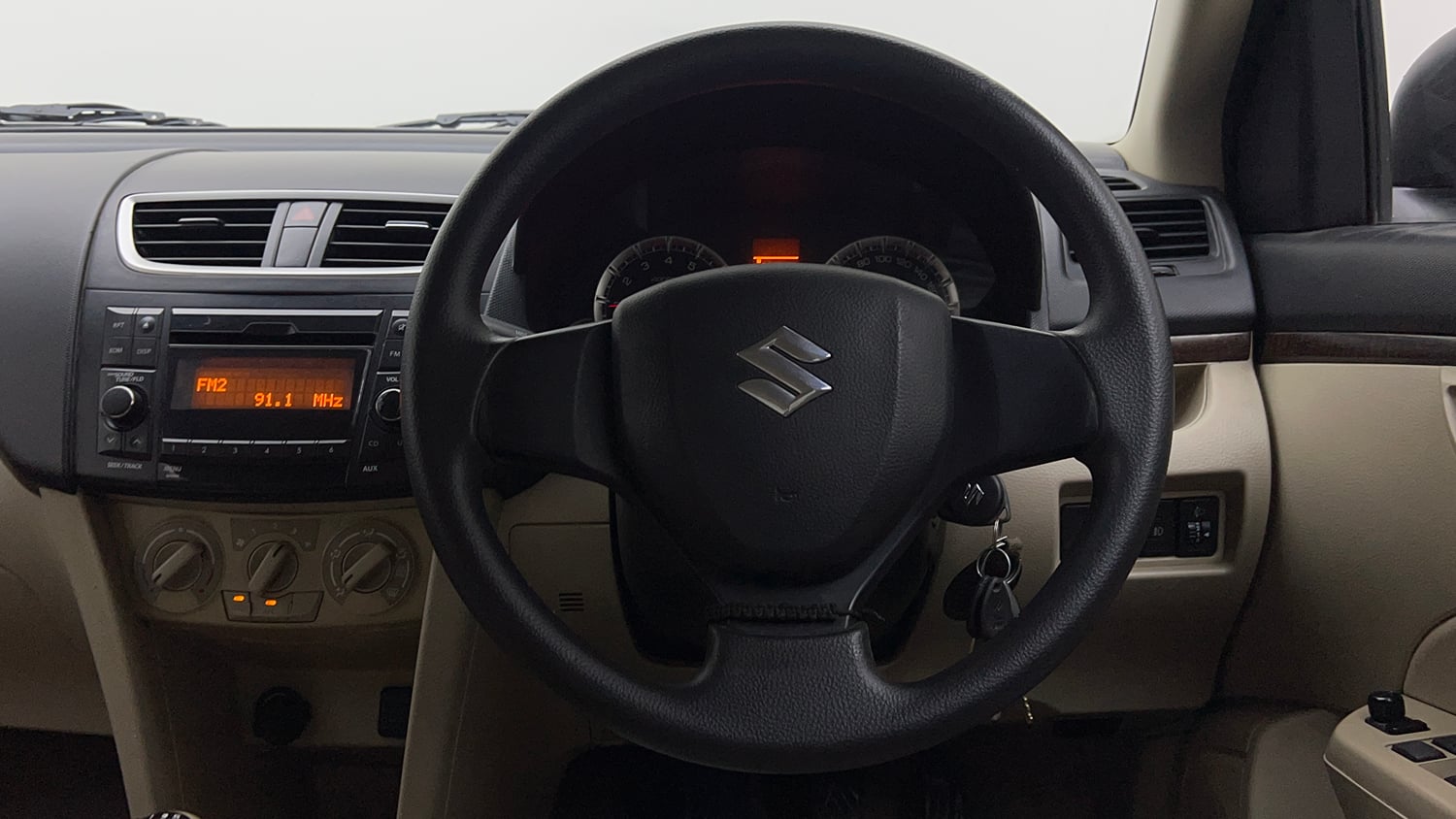 Used 2015 Maruti Suzuki Swift Dzire VXI Petrol Manual interior STEERING VIEW