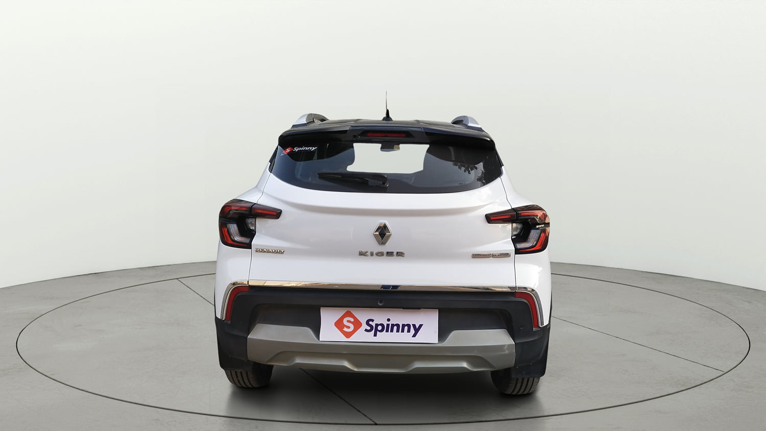 Used 2022 Renault Kiger RXZ Turbo CVT Dual Tone Petrol Automatic exterior BACK VIEW