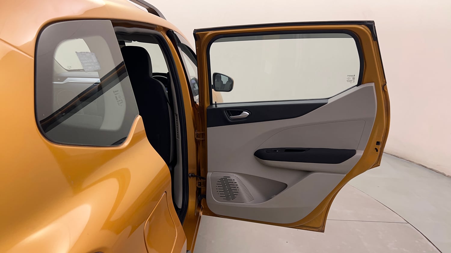 Used 2020 Renault Triber RXZ EASY-R AMT Petrol Automatic interior RIGHT REAR DOOR OPEN VIEW