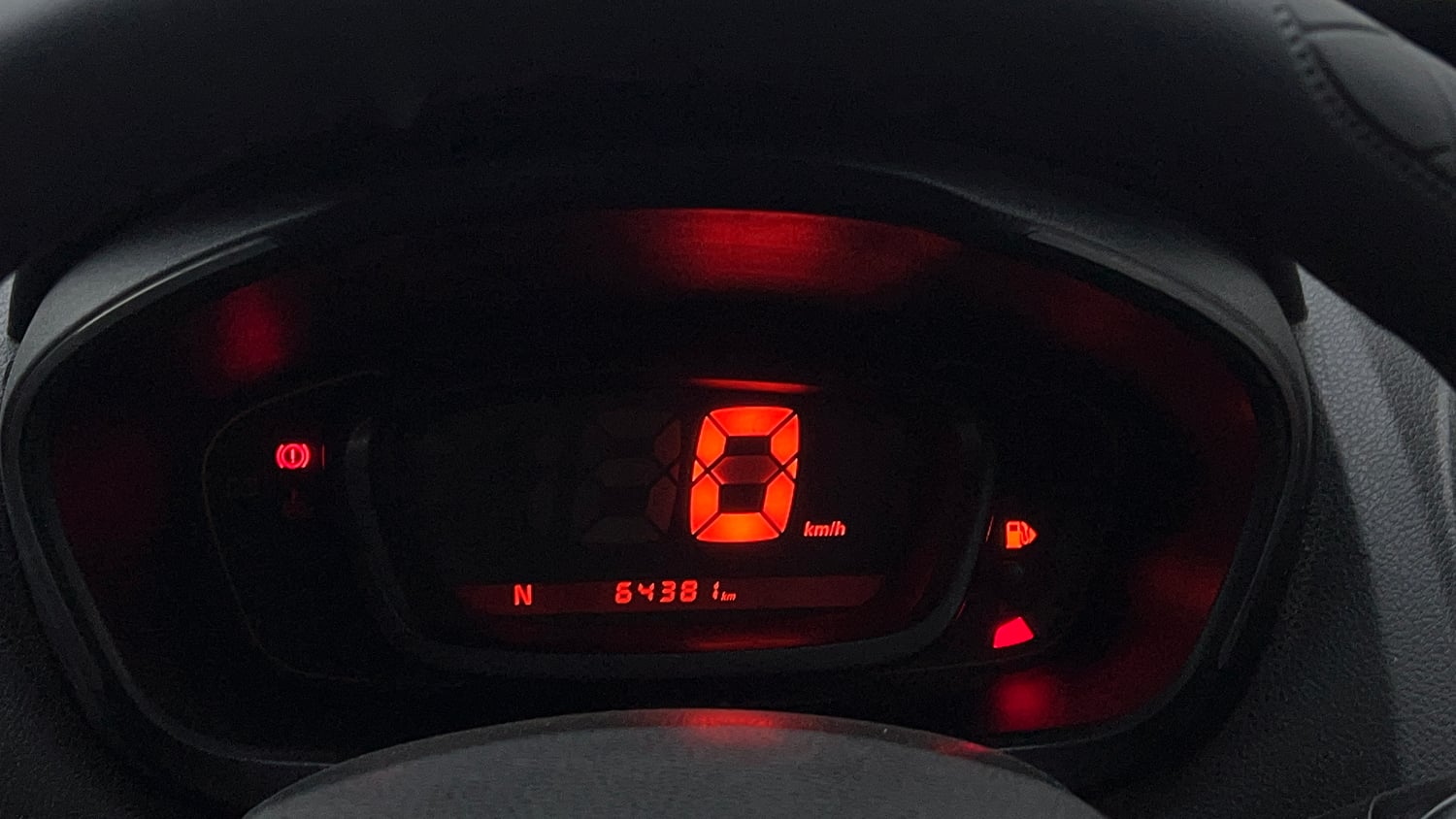 Used 2017 Renault Kwid CLIMBER 1.0 AMT Petrol Automatic interior CLUSTERMETER VIEW