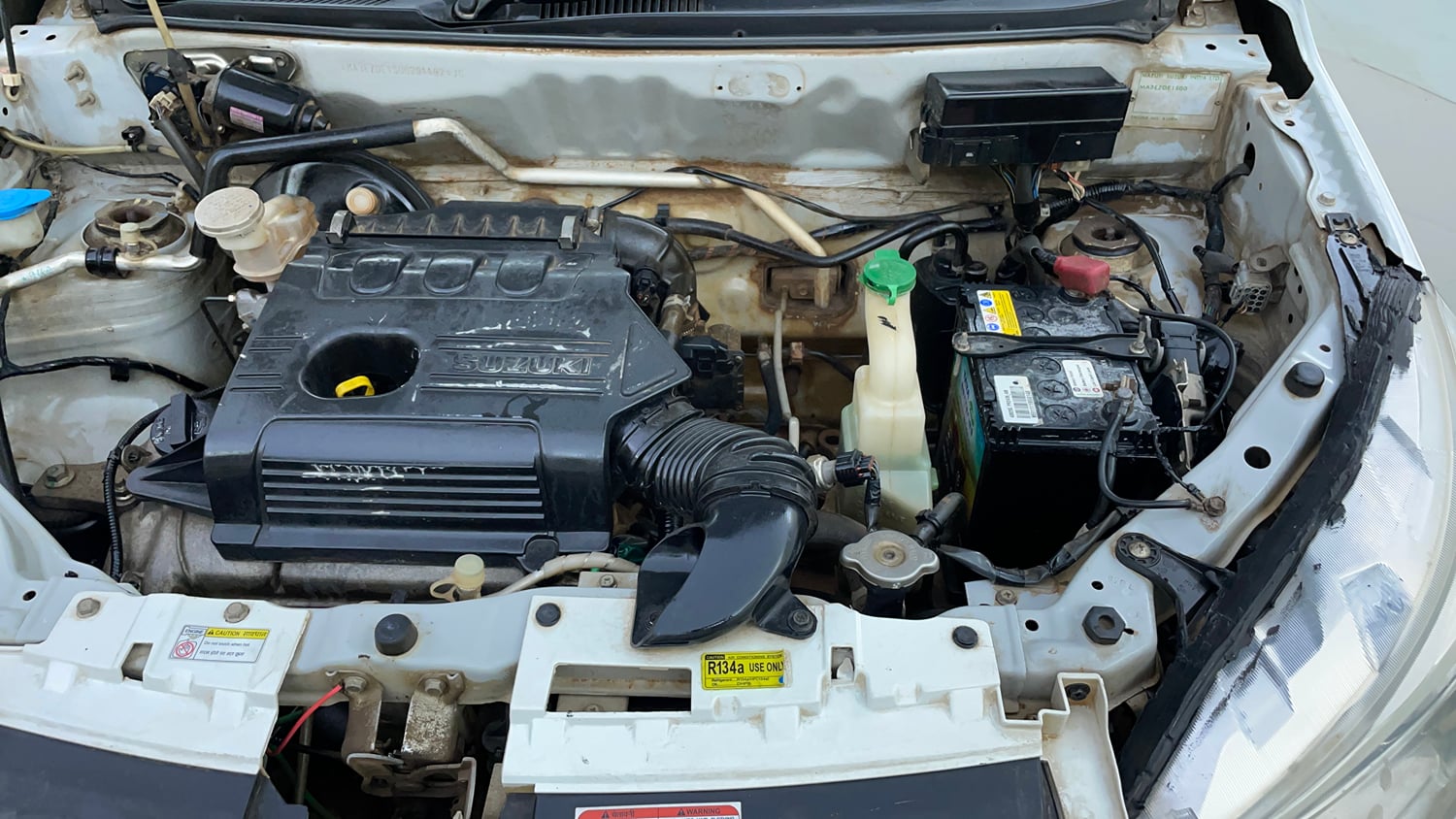 Used 2016 Maruti Suzuki Alto K10 VXi Petrol Manual engine ENGINE LEFT SIDE VIEW