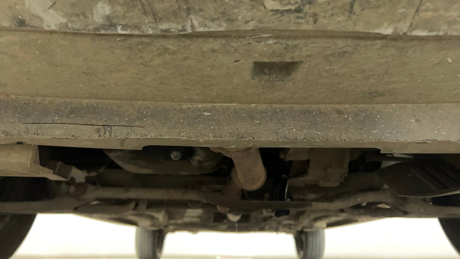 Used 2023 Tata Tiago XM CNG Cng Manual extra FRONT LEFT UNDERBODY VIEW