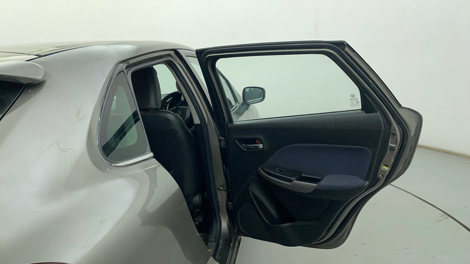 Used 2019 Maruti Suzuki Baleno Zeta Automatic Petrol Automatic interior RIGHT REAR DOOR OPEN VIEW