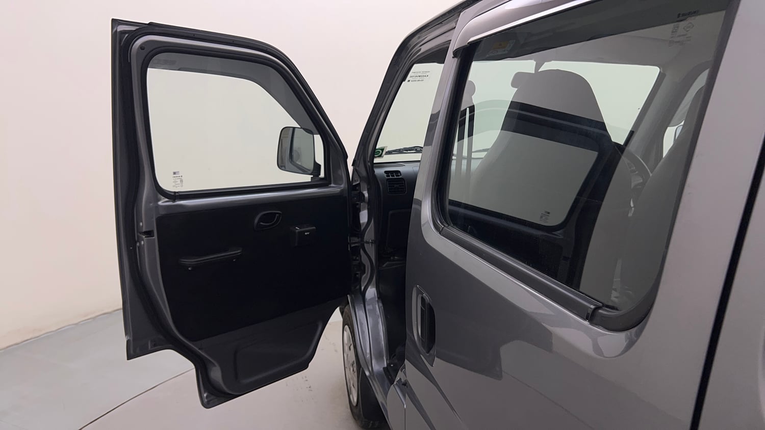 Used 2024 Maruti Suzuki Eeco 5 STR AC Petrol Manual interior LEFT FRONT DOOR OPEN VIEW