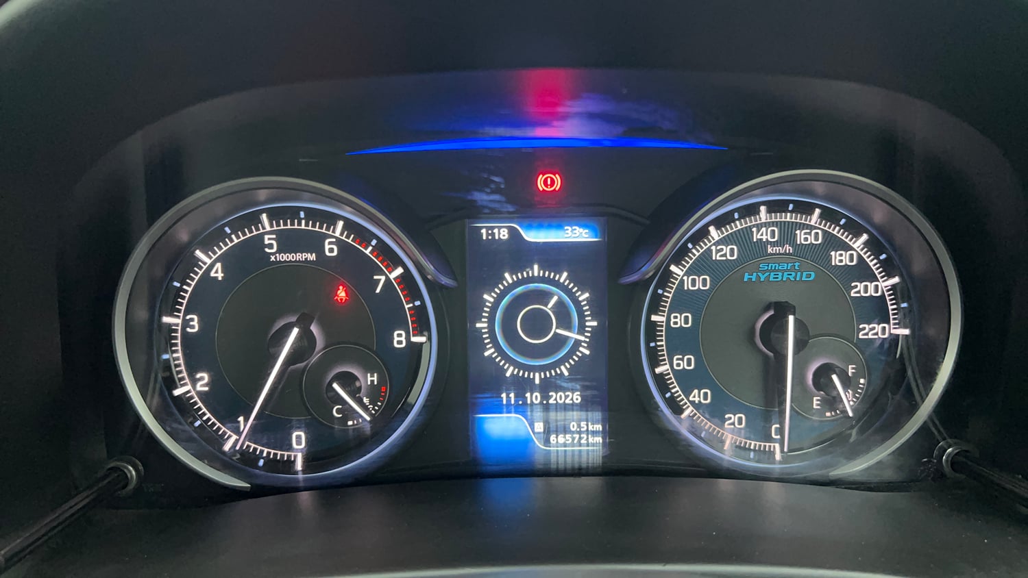Used 2021 Maruti Suzuki XL6 Zeta MT Petrol Petrol Manual interior CLUSTERMETER VIEW