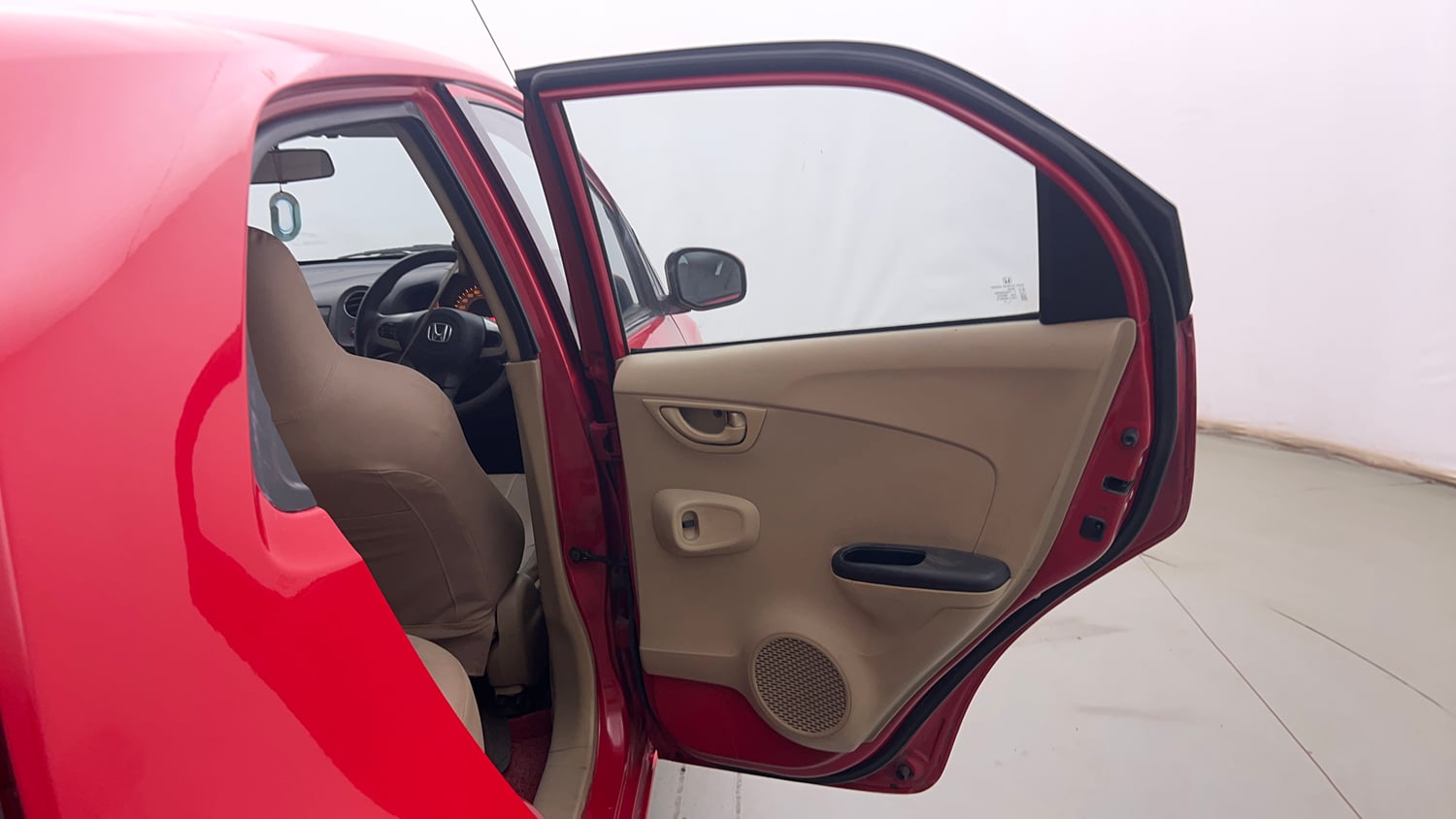 Used 2014 Honda Brio S MT Petrol Manual interior RIGHT REAR DOOR OPEN VIEW