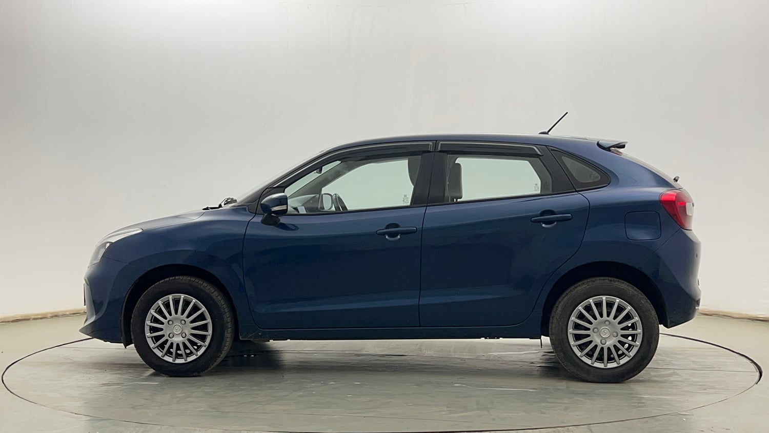 Used 2019 Maruti Suzuki Baleno Delta Petrol Manual exterior LEFT SIDE VIEW
