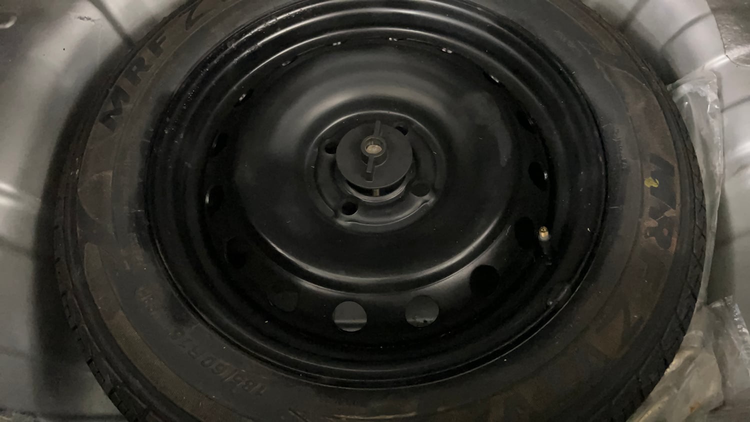 Used 2019 Mahindra KUV100 NXT K6 Plus 6 STR Petrol Manual tyres SPARE TYRE VIEW