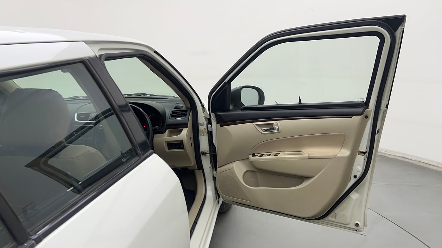 Used 2015 Maruti Suzuki Swift Dzire VXI Petrol Manual interior RIGHT FRONT DOOR OPEN VIEW