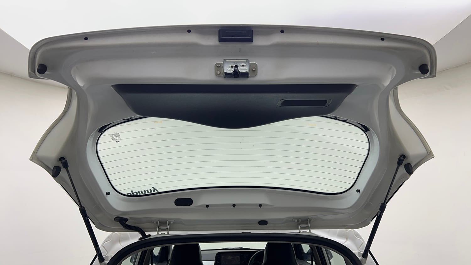 Used 2019 Hyundai Grand i10 Nios Sportz AMT 1.2 Kappa VTVT Petrol Automatic interior DICKY DOOR OPEN VIEW