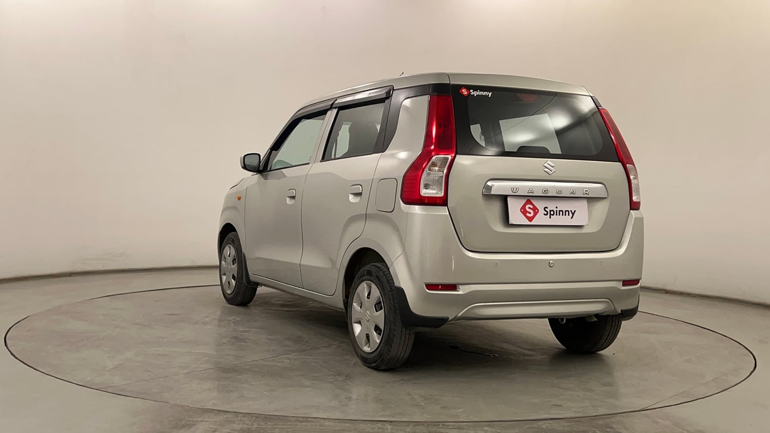 Used 2021 Maruti Suzuki Wagon R 1.0 VXi 1.0 AMT Petrol Automatic exterior LEFT REAR CORNER VIEW