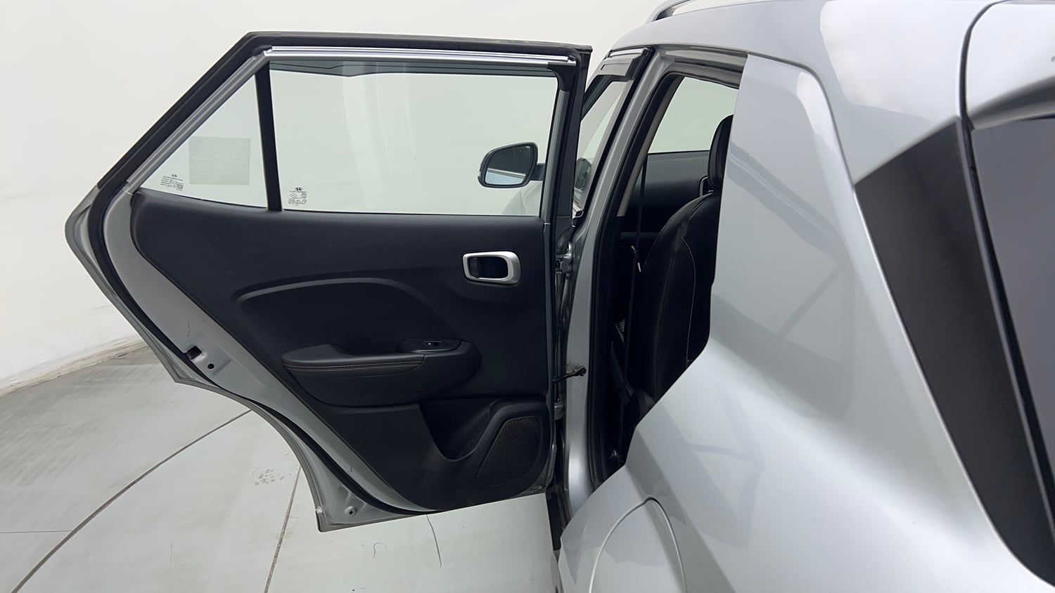 Used 2019 hyundai Venue SX 1.0 (O) Turbo Petrol Petrol Manual interior LEFT REAR DOOR OPEN VIEW