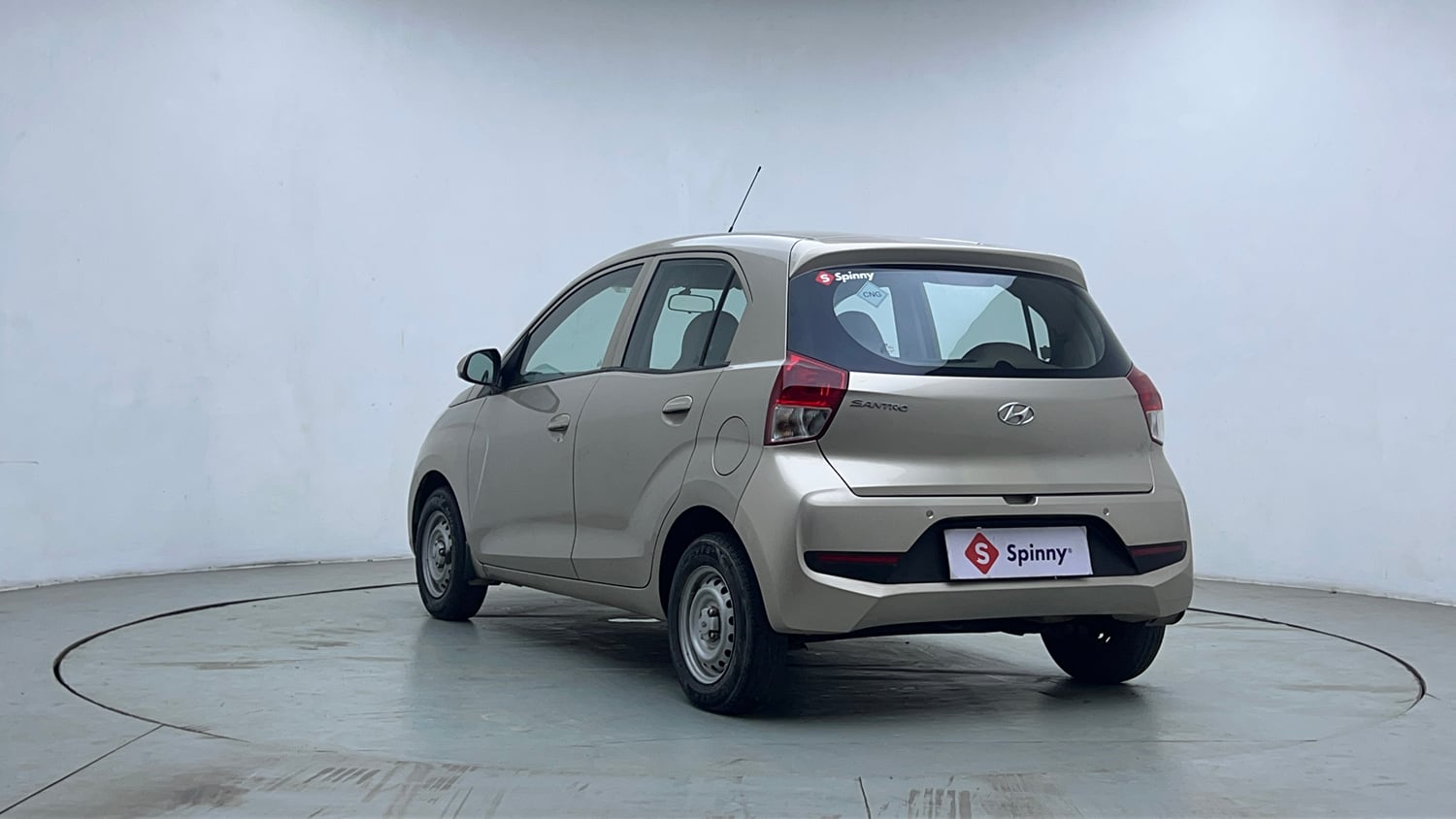 Used 2022 hyundai Santro Sportz Executive CNG Cng Manual exterior LEFT REAR CORNER VIEW