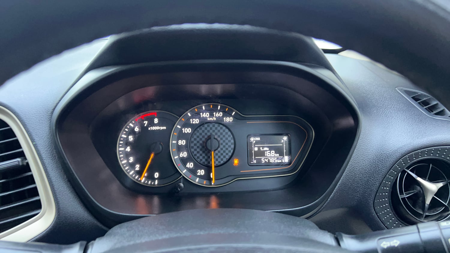Used 2022 hyundai Santro Sportz Executive CNG Cng Manual interior CLUSTERMETER VIEW
