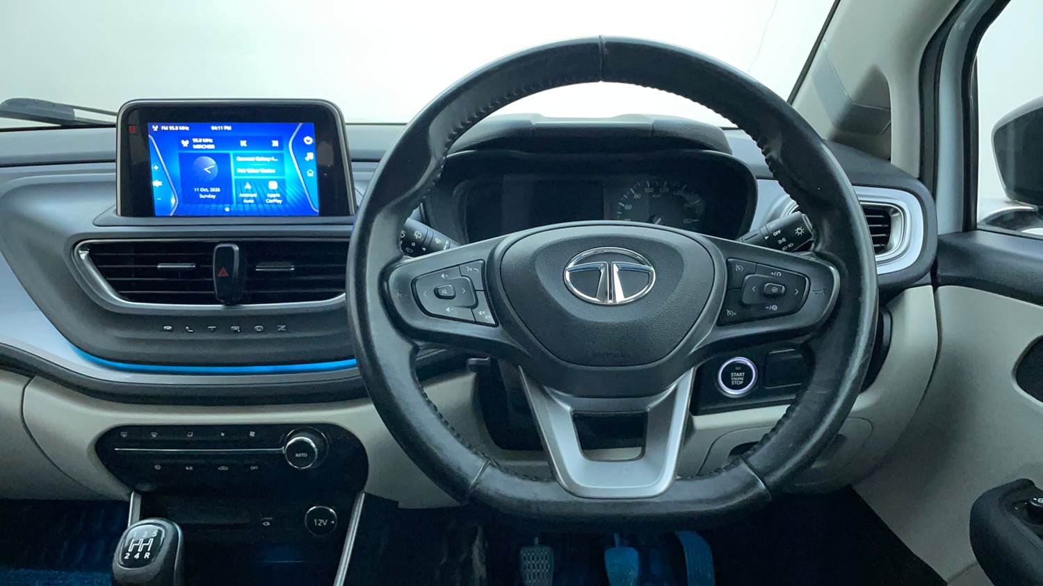Used 2022 Tata Altroz XZ Plus Petrol Petrol Manual interior STEERING VIEW