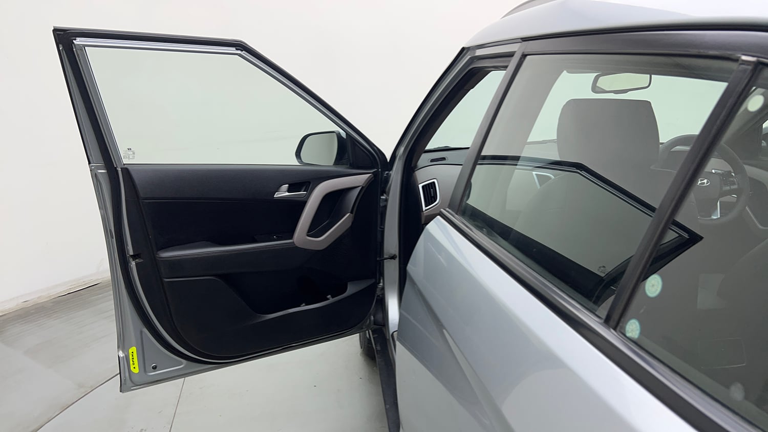 Used 2019 Hyundai Creta SX 1.6 (O) Executive Petrol Petrol Manual interior LEFT FRONT DOOR OPEN VIEW