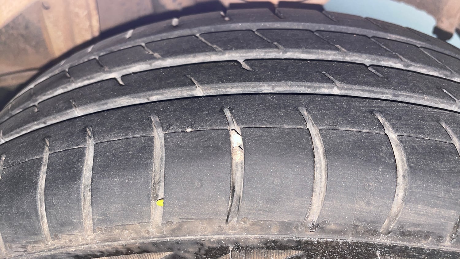 Used 2016 Maruti Suzuki Alto K10 VXi Petrol Manual tyres LEFT REAR TYRE TREAD VIEW