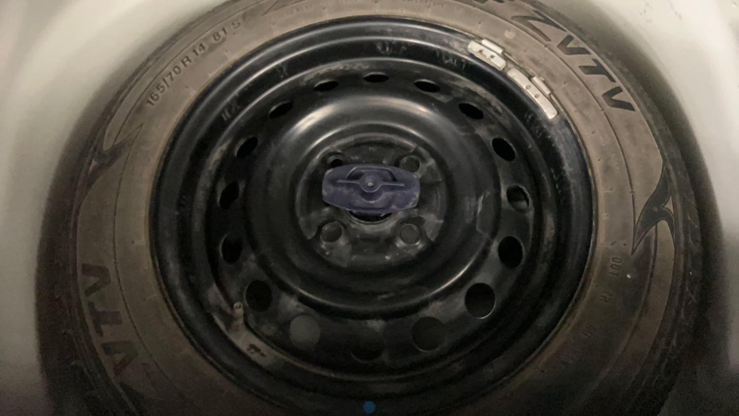 Used 2021 Maruti Suzuki Wagon R 1.0 VXi 1.0 AMT Petrol Automatic tyres SPARE TYRE VIEW