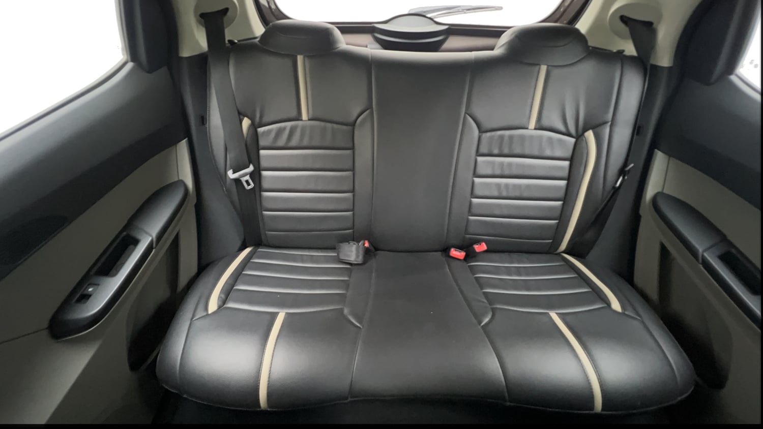 Used 2017 Tata Tiago Revotron XZ Petrol Manual interior REAR SEAT CONDITION VIEW