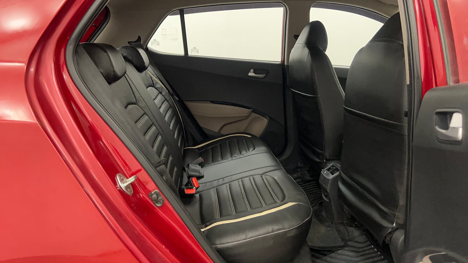 Used 2018 Hyundai Grand i10 Asta 1.2 Kappa VTVT Petrol Manual interior RIGHT SIDE REAR DOOR CABIN VIEW