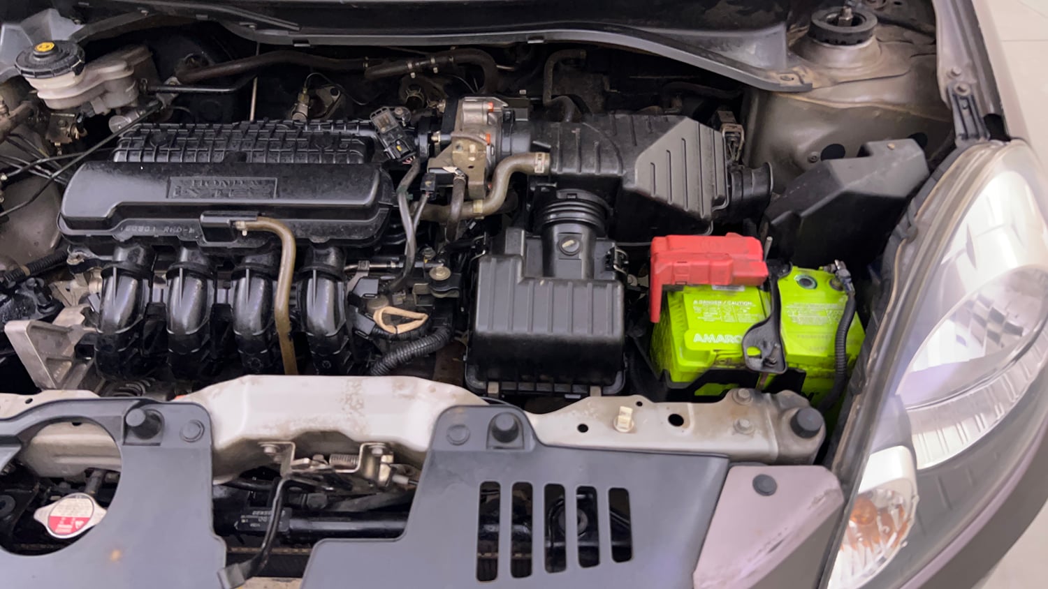 Used 2016 Honda Amaze 1.2 S i-VTEC Petrol Manual engine ENGINE LEFT SIDE VIEW