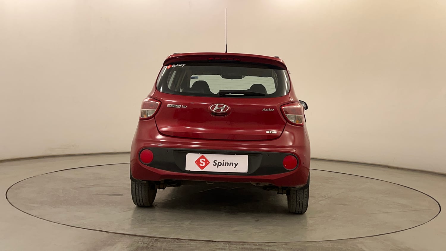 Used 2018 Hyundai Grand i10 Asta 1.2 Kappa VTVT Petrol Manual exterior BACK VIEW