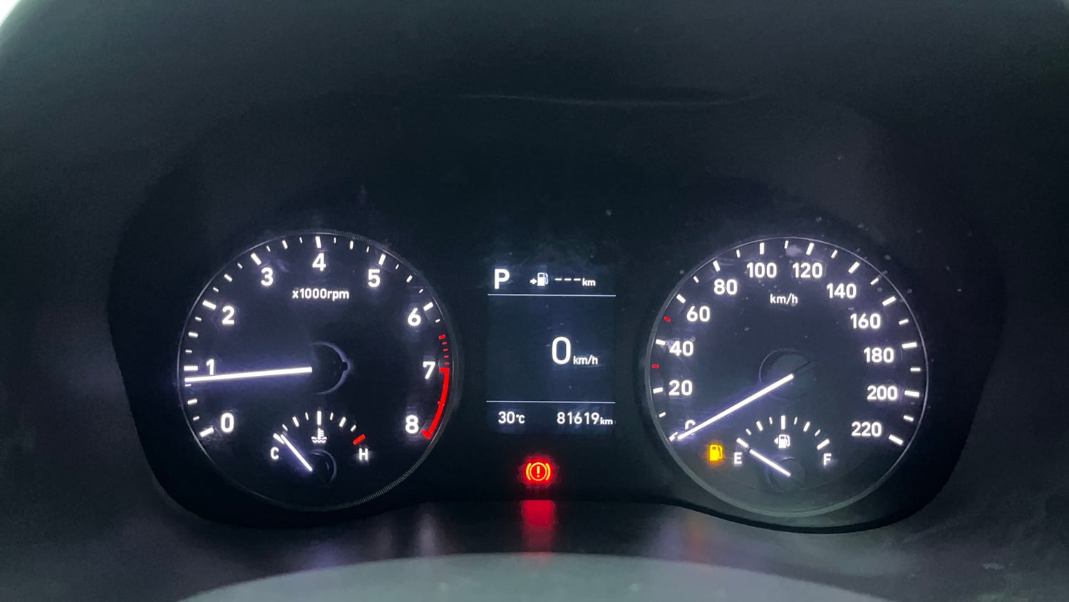 Used 2018 Hyundai Verna SX (O) 1.6 VTVT AT Petrol Automatic interior CLUSTERMETER VIEW