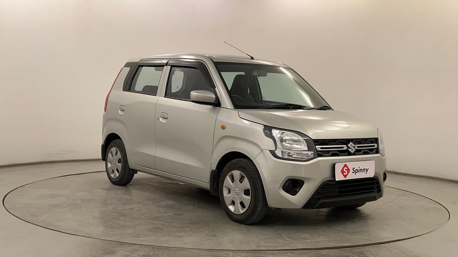 Used 2021 Maruti Suzuki Wagon R 1.0 VXi 1.0 AMT Petrol Automatic exterior RIGHT FRONT CORNER VIEW