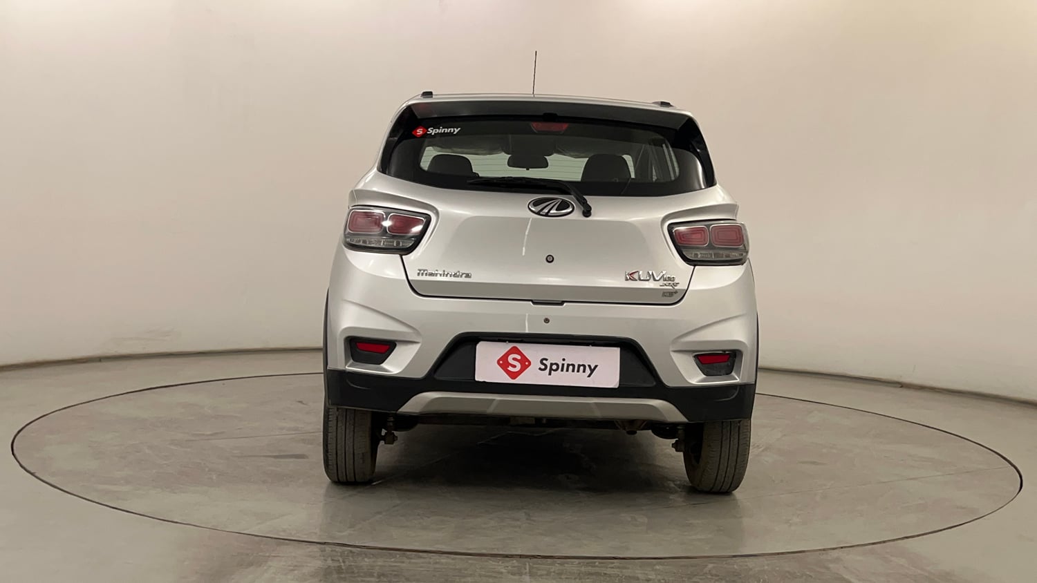 Used 2019 Mahindra KUV100 NXT K6 Plus 6 STR Petrol Manual exterior BACK VIEW