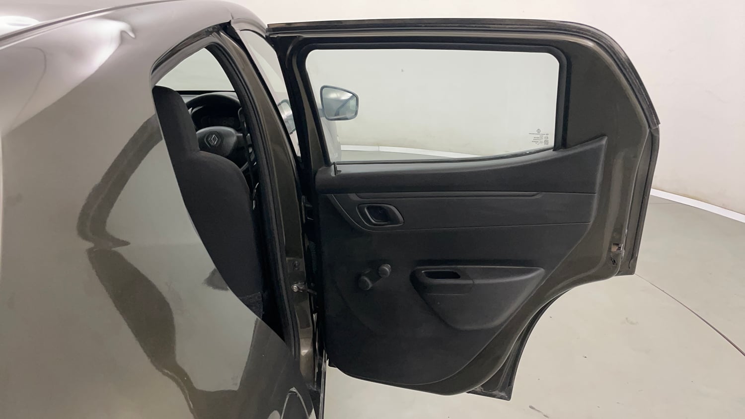 Used 2017 Renault Kwid RXT Petrol Manual interior RIGHT REAR DOOR OPEN VIEW