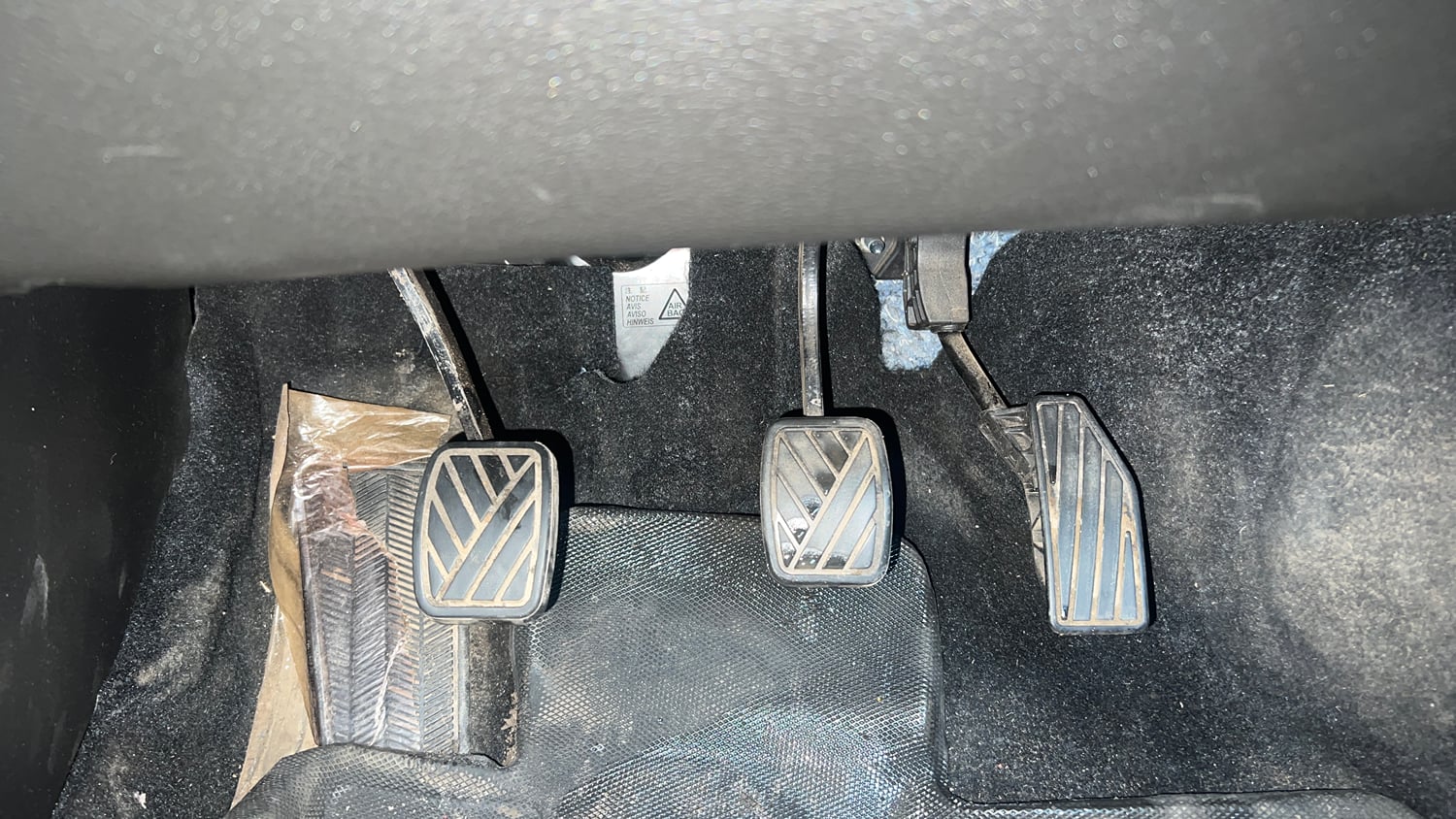 Used 2023 Maruti Suzuki Baleno Zeta MT Petrol Manual interior PEDALS VIEW