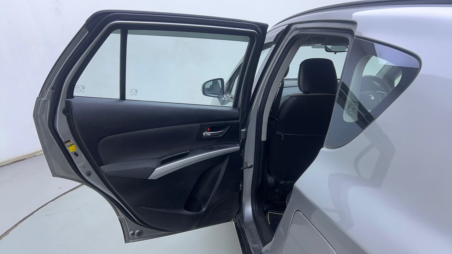 Used 2017 Maruti Suzuki S-Cross Zeta 1.3 Diesel Manual interior LEFT REAR DOOR OPEN VIEW
