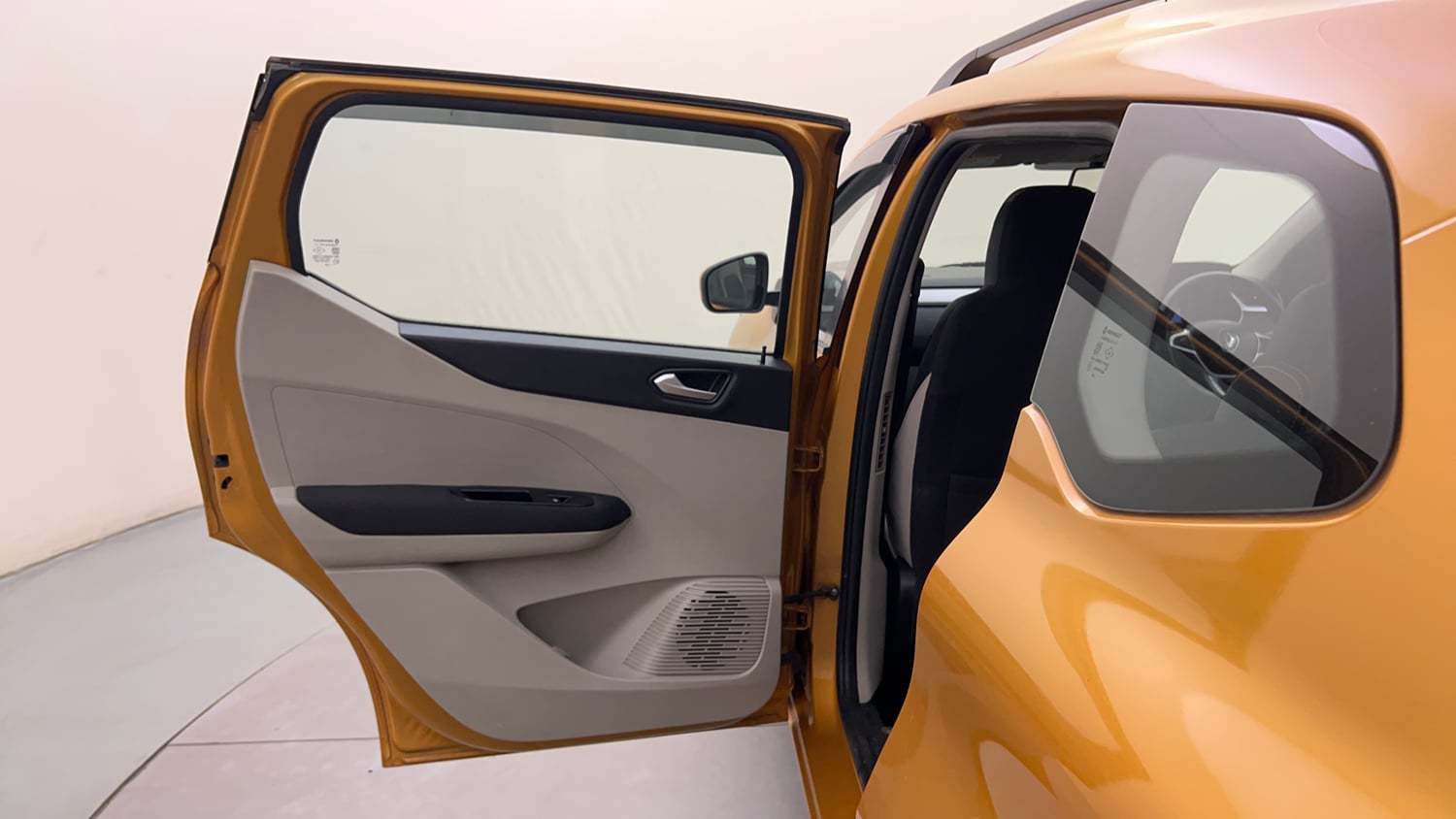 Used 2020 Renault Triber RXZ EASY-R AMT Petrol Automatic interior LEFT REAR DOOR OPEN VIEW