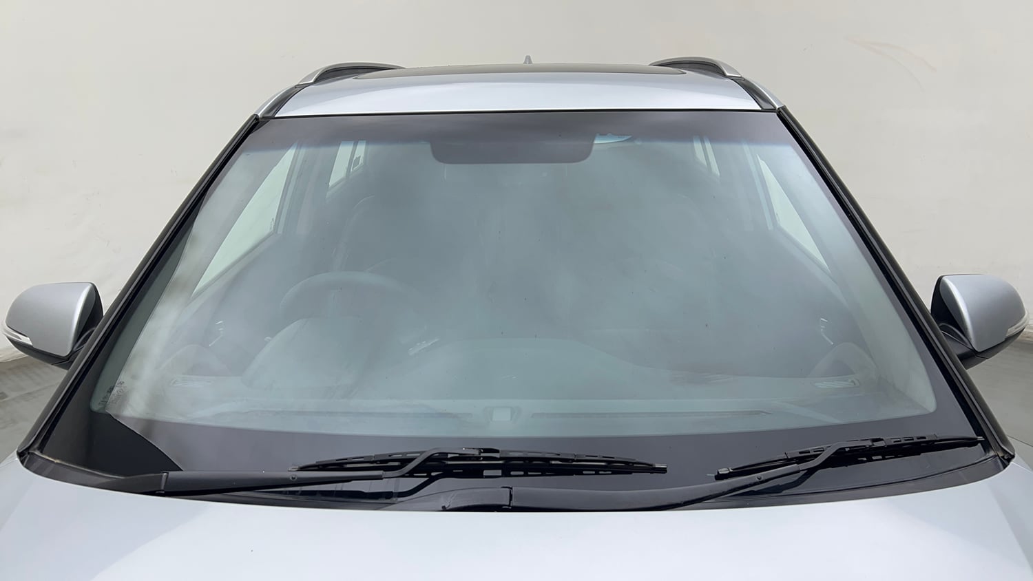 Used 2019 Hyundai Creta SX 1.6 (O) Executive Petrol Petrol Manual exterior FRONT WINDSHIELD VIEW