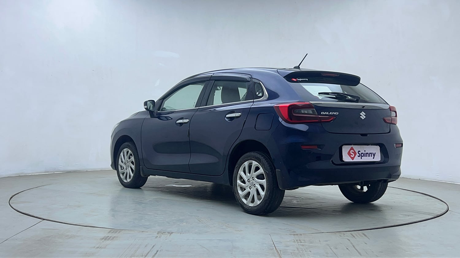 Used 2023 Maruti Suzuki Baleno Zeta MT Petrol Manual exterior LEFT REAR CORNER VIEW